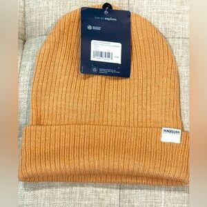 Magellan Outdoors Ski Grotto Falls Roll-Up Beanie - NWT, Sold Out Online, Camel